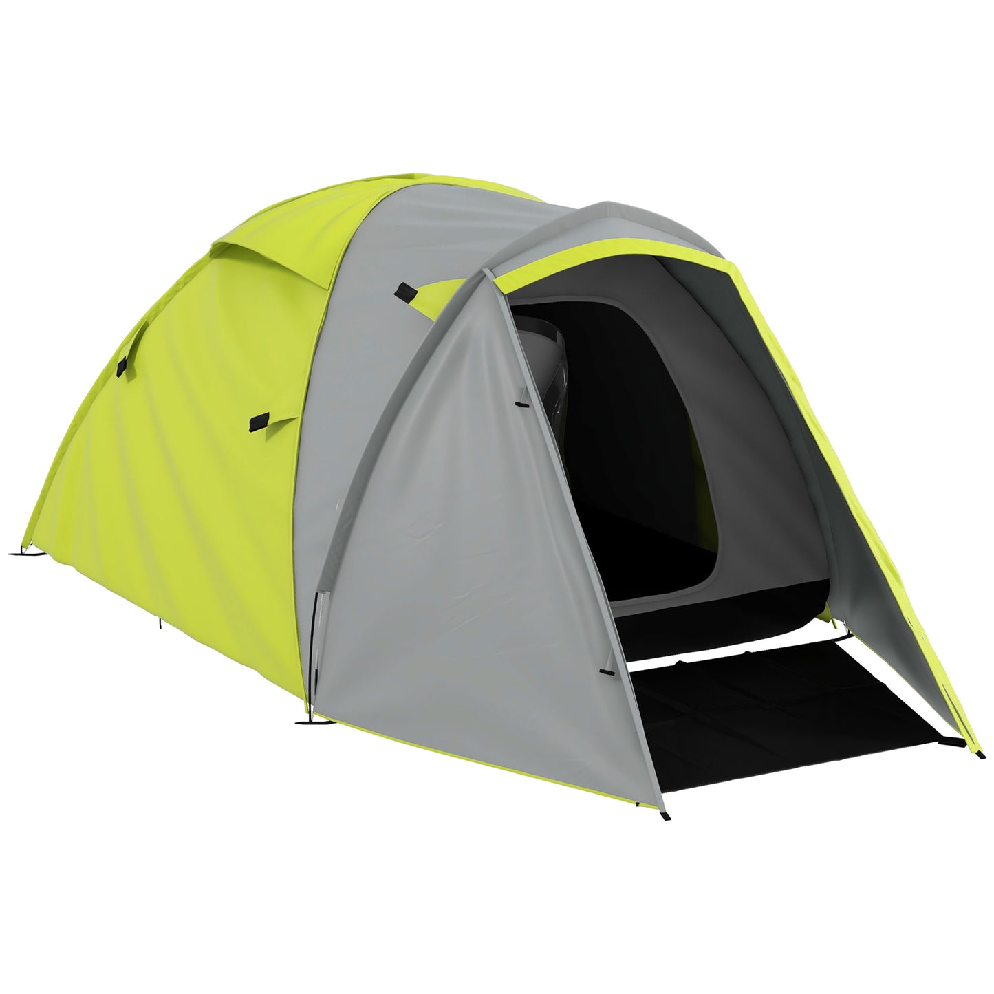Outsunny Two-Man Dome Tent, with Front Porch and Accessories