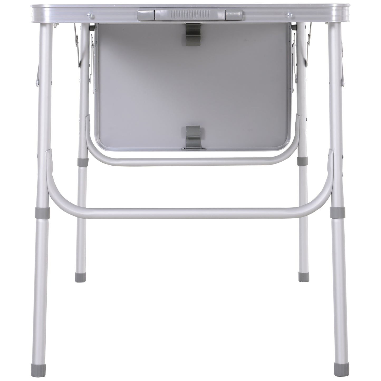 Outsunny Aluminium MDF-Top 4ft Folding Portable Outdoor Table