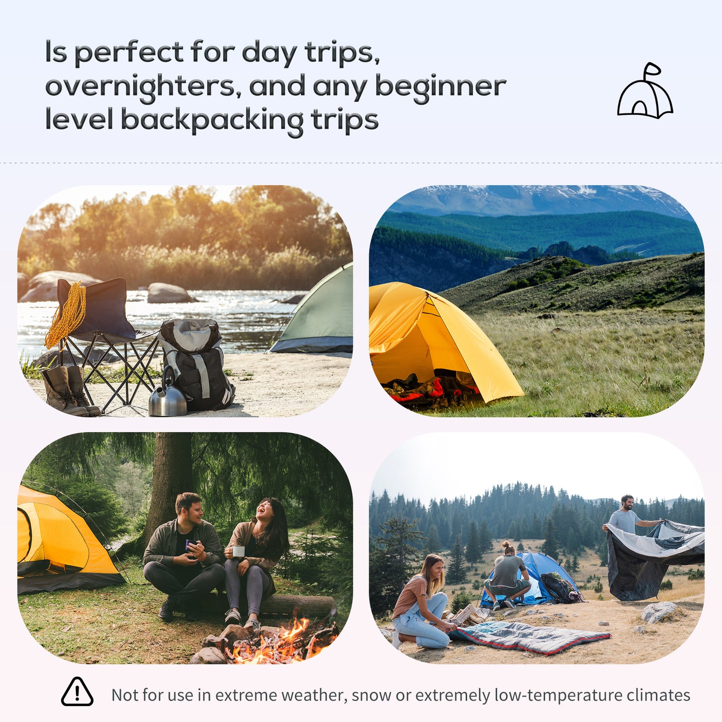 Outsunny Fibreglass & Steel Frame 5/6 Person Lightweight Camping Tent