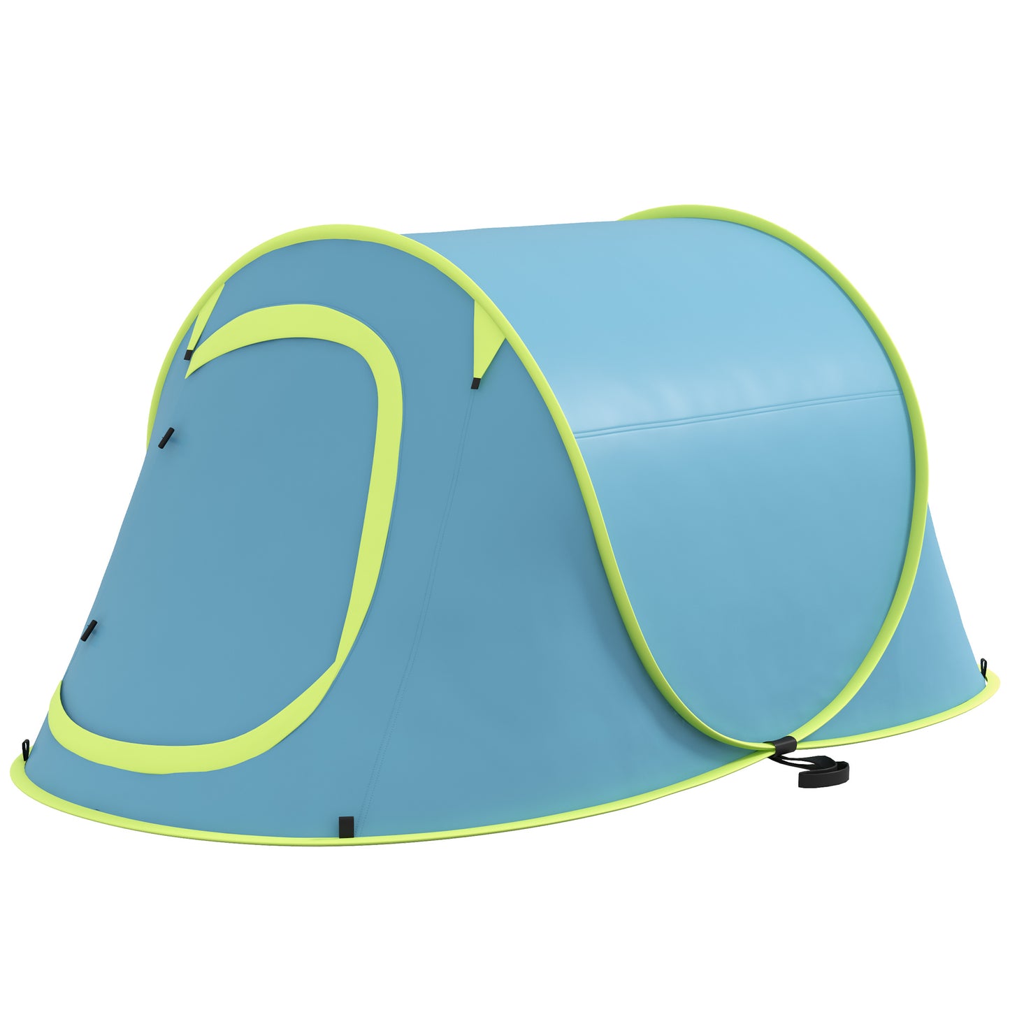 Outsunny Two-Man Pop-Up Dome Tent, with Accessories