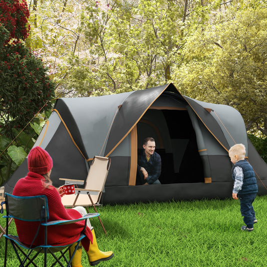Outsunny 5-6 Man Dome Camping Tent