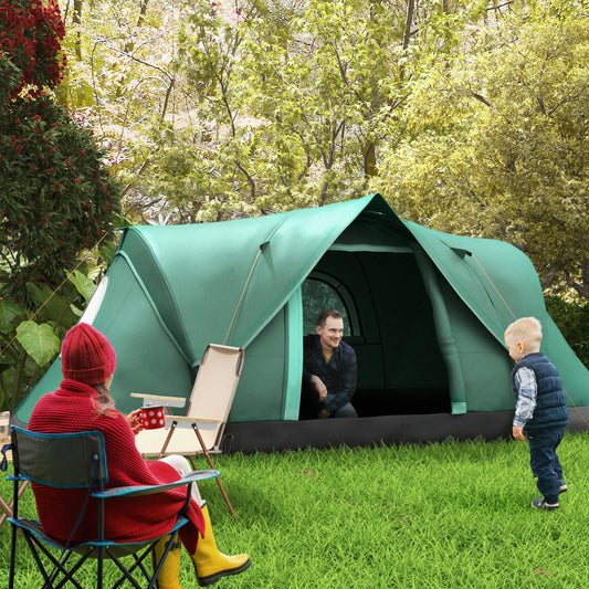 Outsunny 5-6 Man Dome Camping Tent