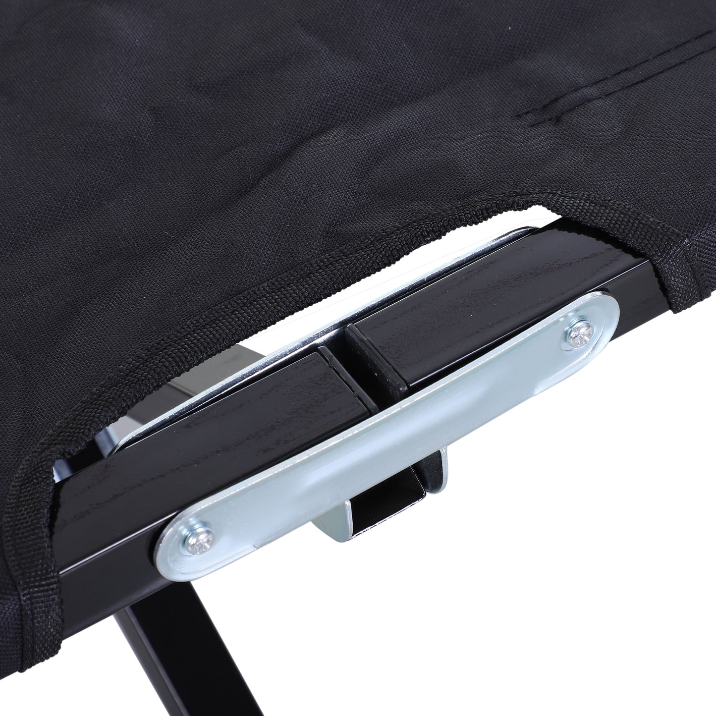 Outsunny Double Camping Cot Bed, with Bag