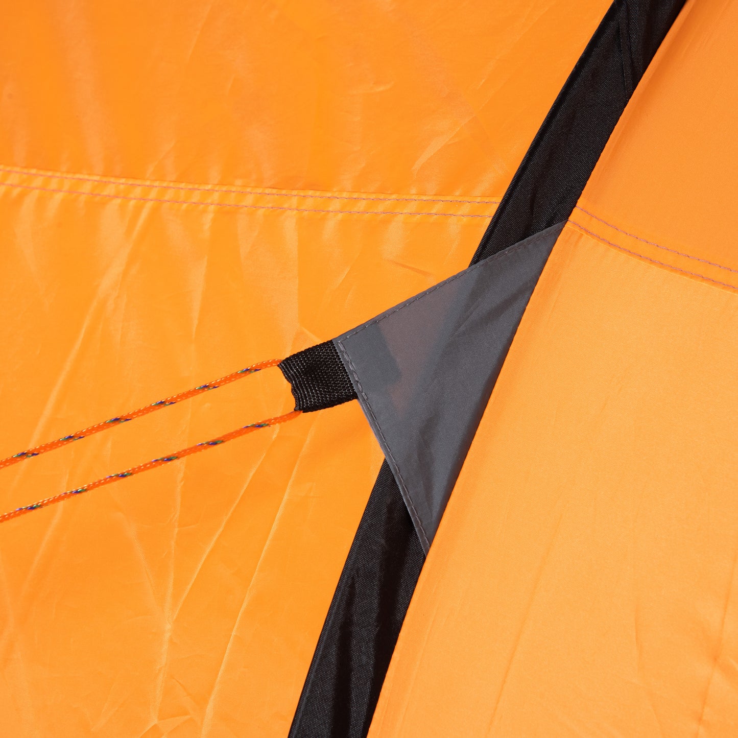 Outsunny 4-5 Person Pop-up Camping Tent Family Tent w/ 2 Mesh Windows & PVC Windows Portable Carry Bag for Outdoor Trip