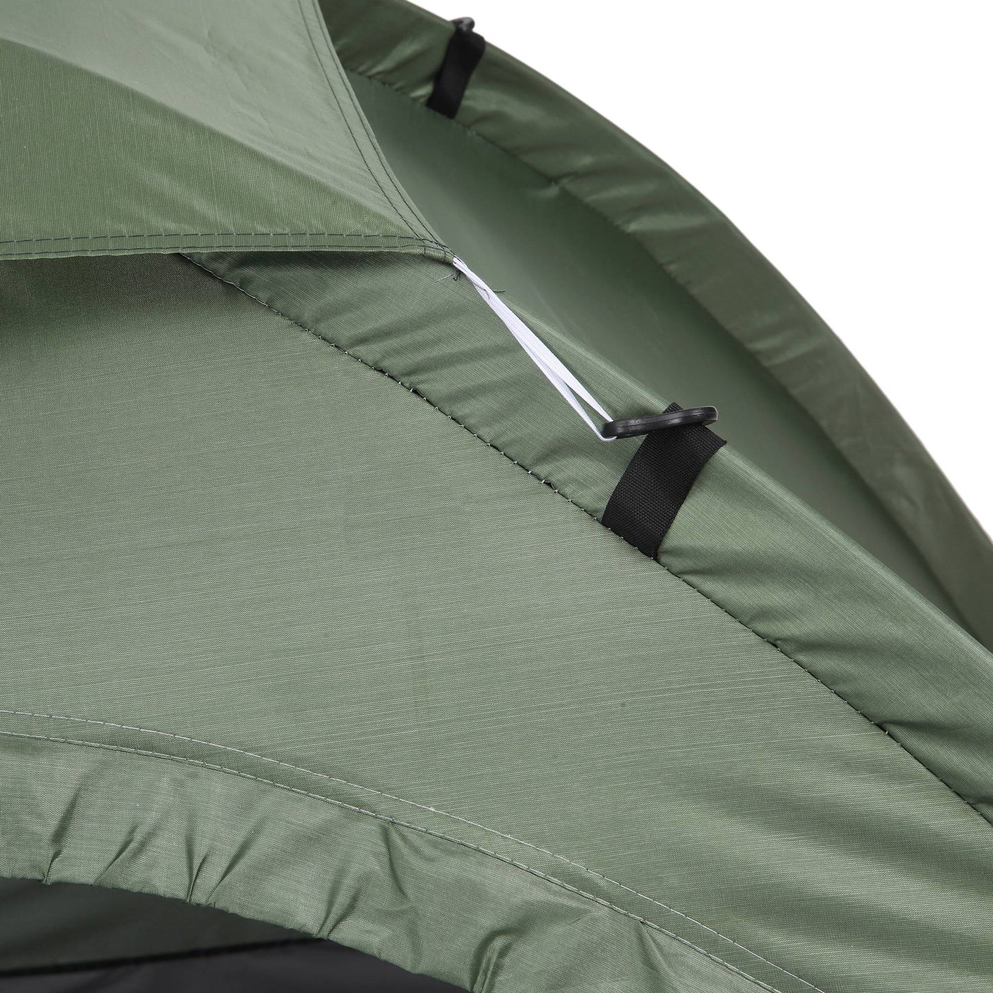 Outsunny 2 Person Camping Tent, Camouflage Tent with Zipped Doors, Storage Pocket, Portable Handy Bag