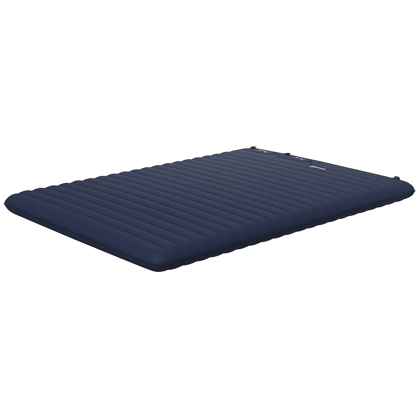 Outsunny Double Inflatable Mattress, with Built-In Pump