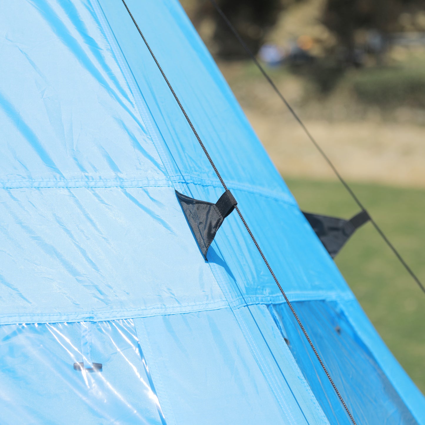 Outsunny 6 Men Tipi Tent with Carry Bag