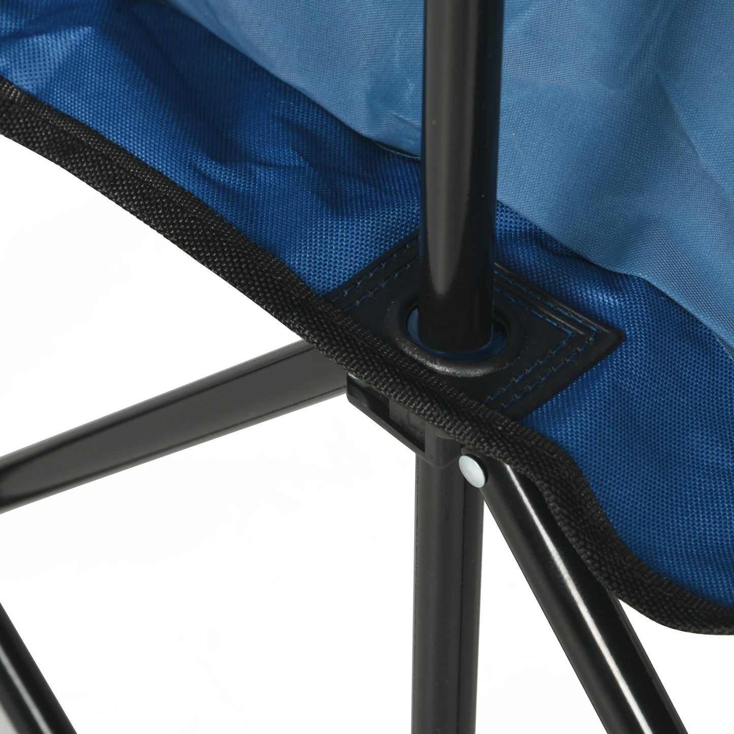 Outsunny 6 Seater Folding Camping Chair with Cup Holder & Carry Bag