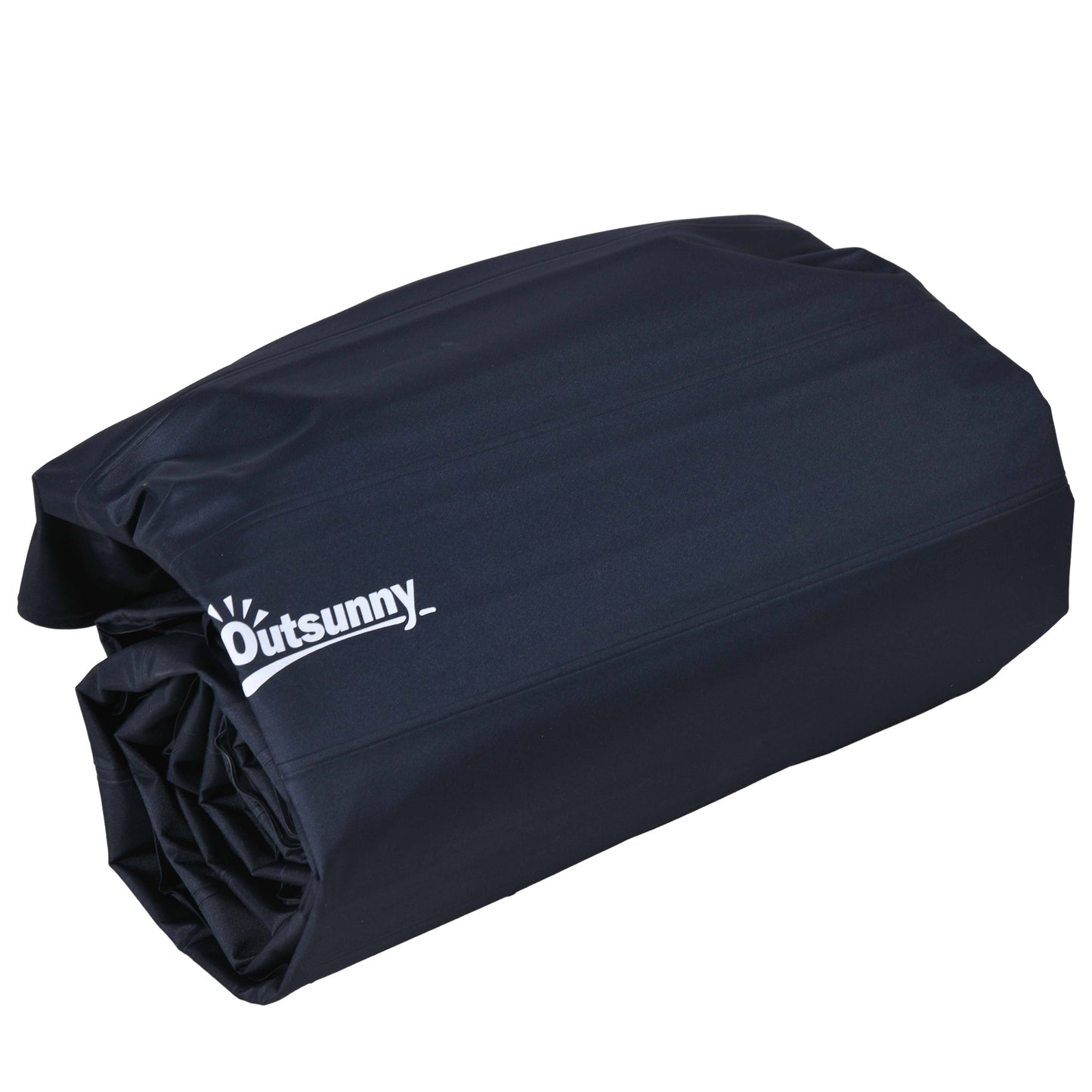 Outsunny Double Inflatable Mattress, with Built-In Pump