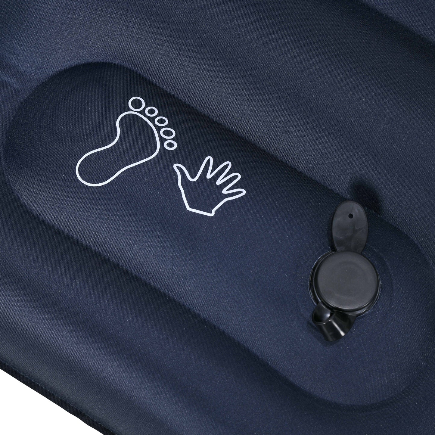 Outsunny Double Inflatable Mattress, with Built-In Pump