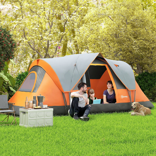 Outsunny 5-6 Man Dome Camping Tent