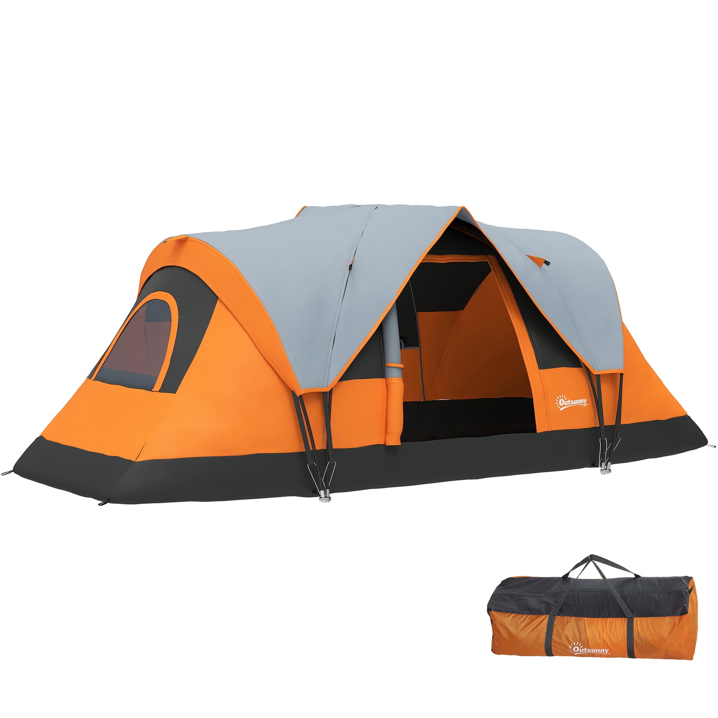 Outsunny 5-6 Man Dome Camping Tent