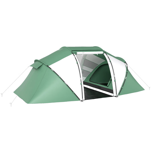 Outsunny 4-6 Man UV Protection Camping Tent