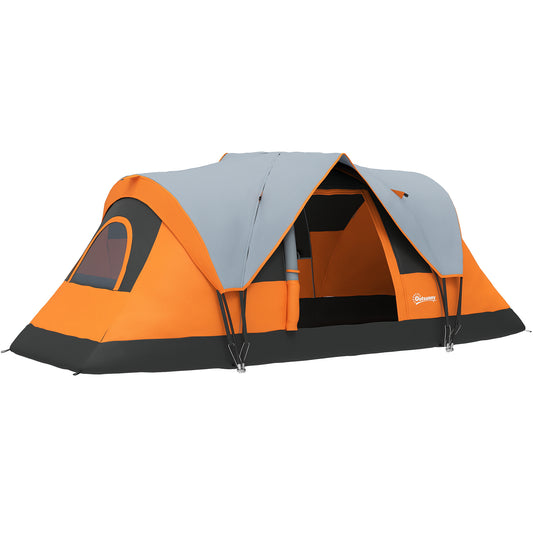 Outsunny 5-6 Man Dome Camping Tent