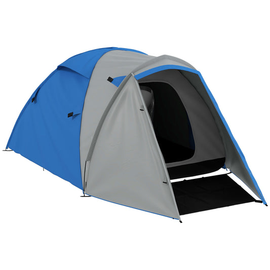 Outsunny Two-Man Dome Tent, with Front Porch and Accessories