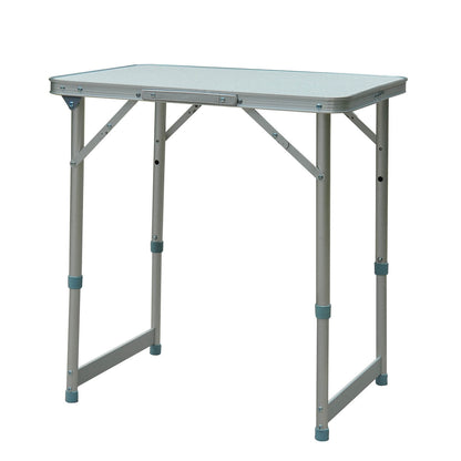 Outsunny Patio Foldable Picnic Table-Silver