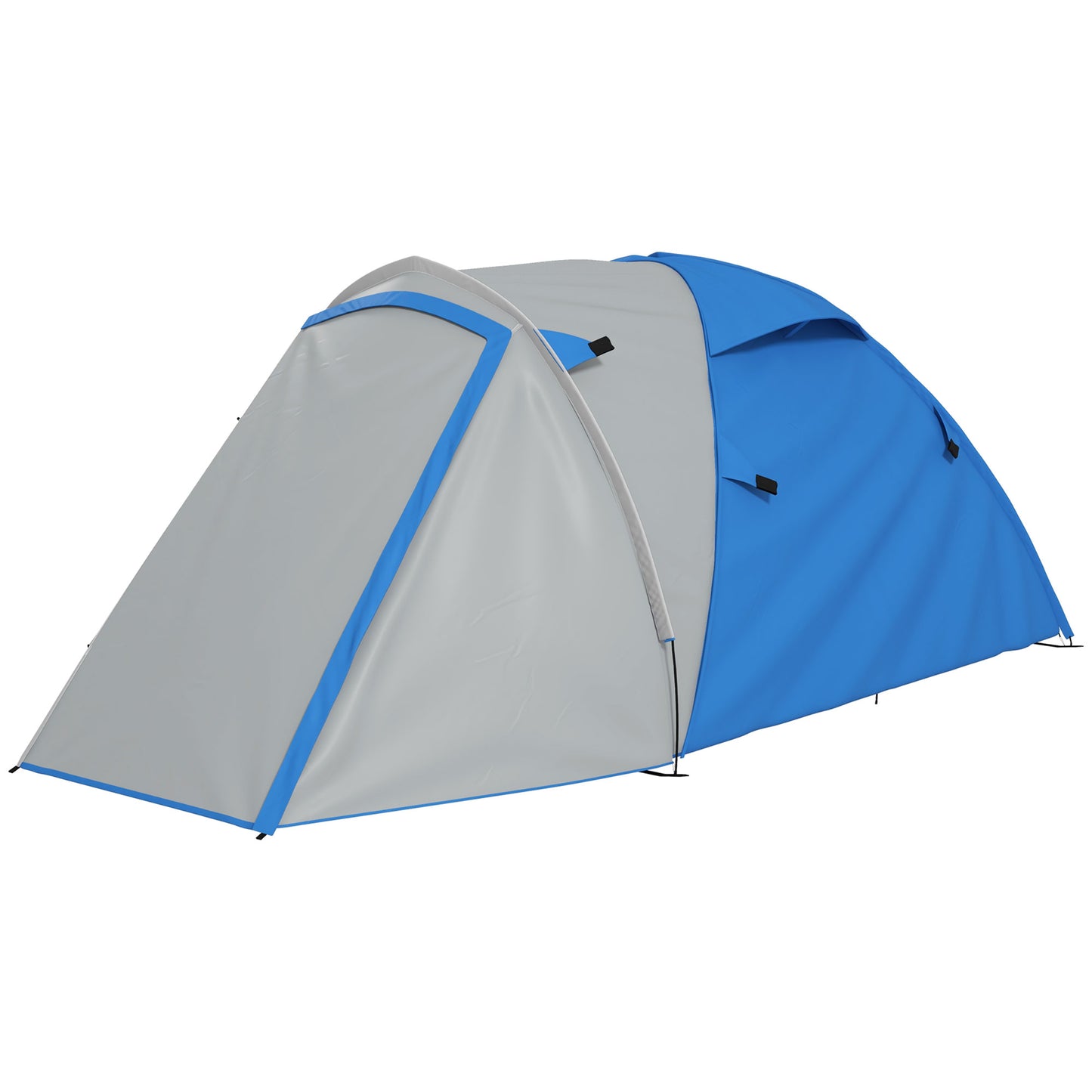 Outsunny Two-Man Dome Tent, with Front Porch and Accessories